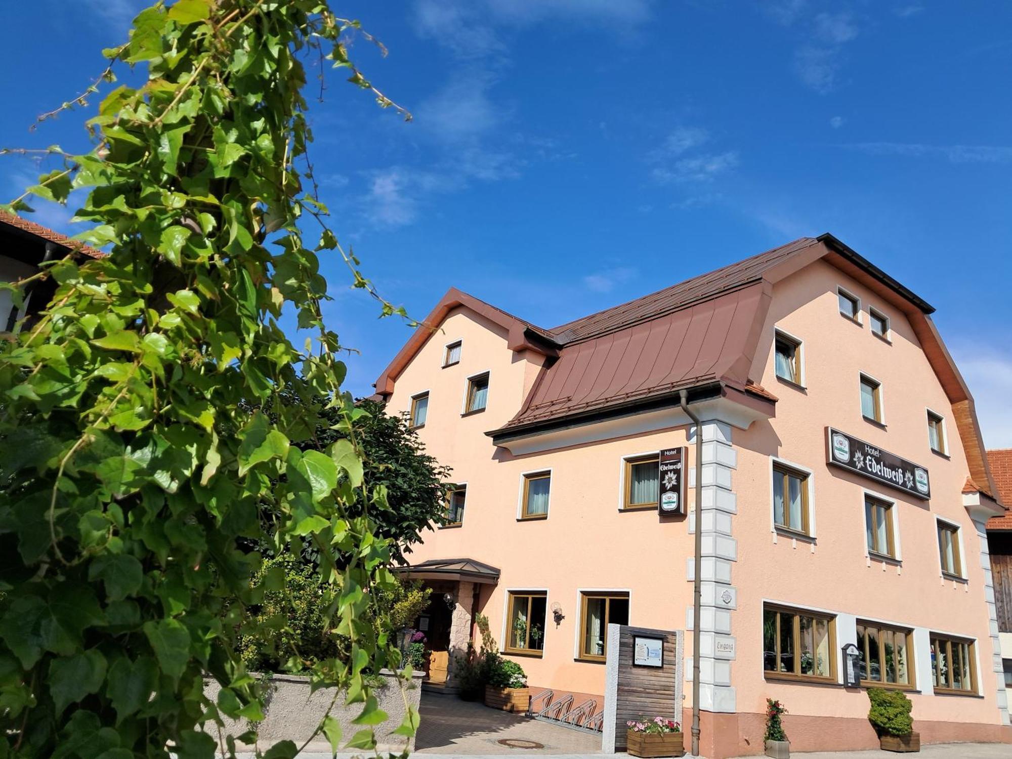 Hotel Garni Edelweiss ジークスドルフ エクステリア 写真